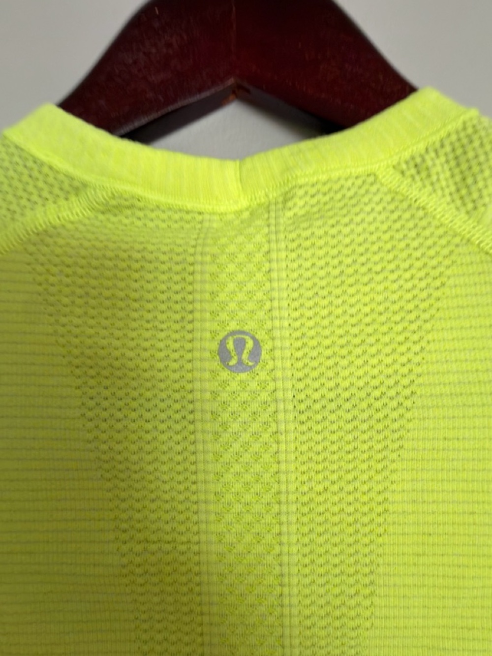 lululemon Neon Yellow Long Sleeve Tee